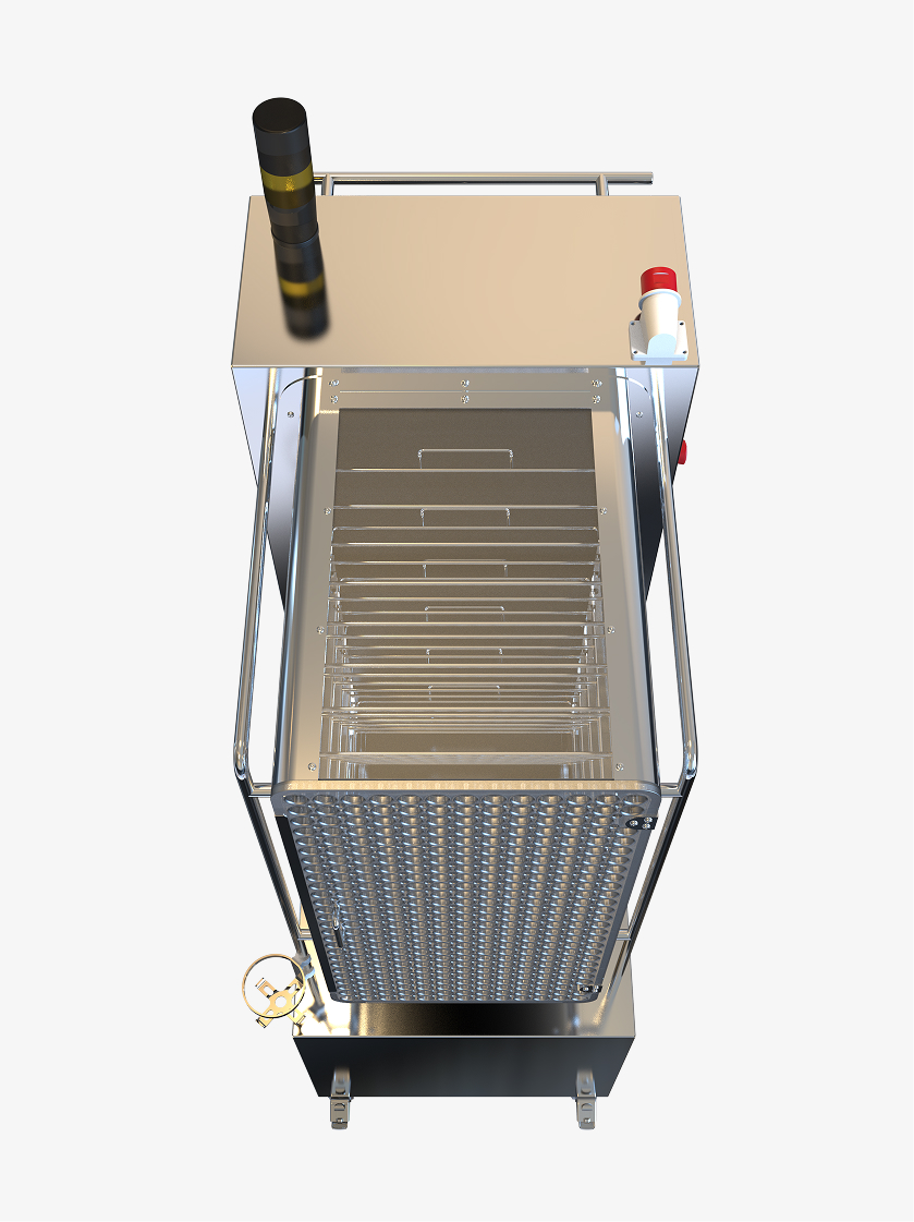 Cabina operativa a flusso laminare